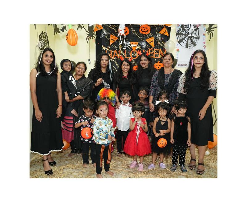 Halloween dress up day at Kidzee Nagenahalli